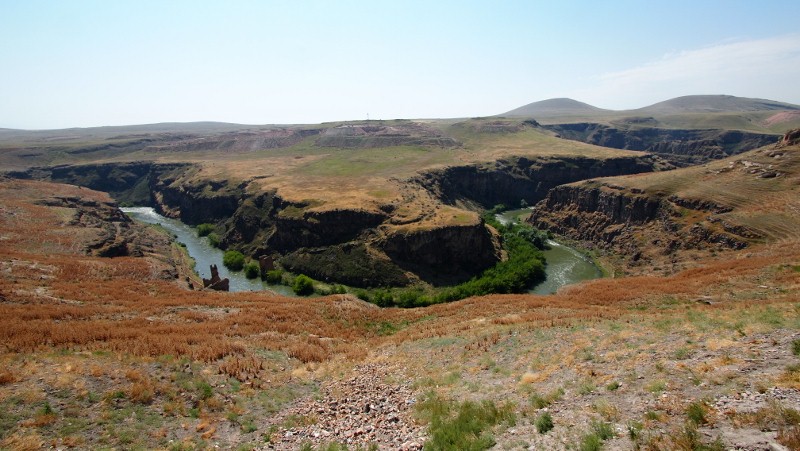 Ani, Kars, Turquía, Turkey, canyon view