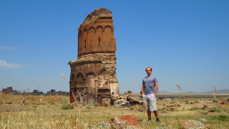 Ani, Kars, Turquía, Turkey - half church