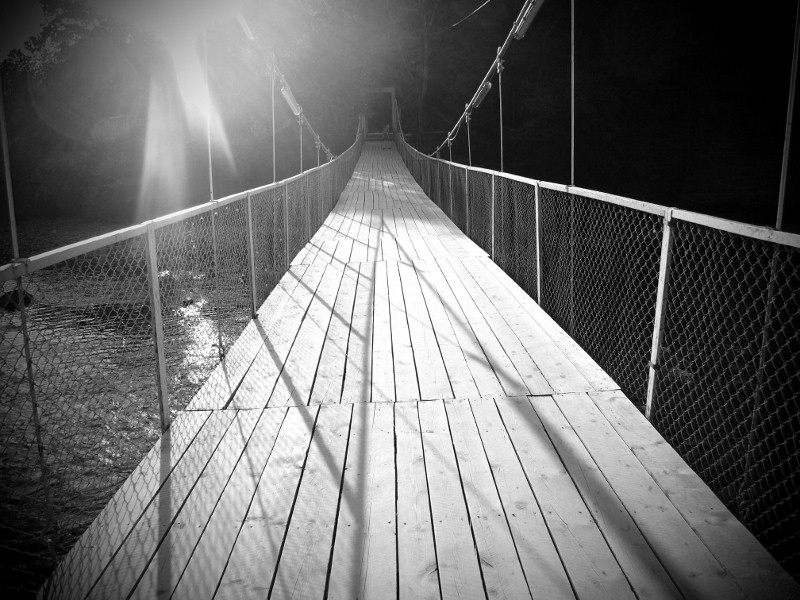 Georgia, Borjomi, bridge, puente