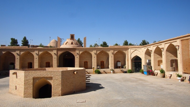 P9041845   Iran, Yazd, caravasar, caravanserai