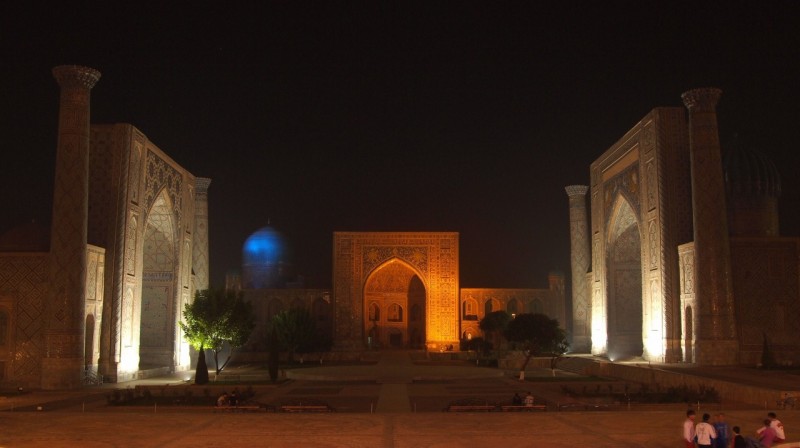 PA053651  Uzbequistan, central asia, Samarcanda, samarkand, samarquand, noche, night