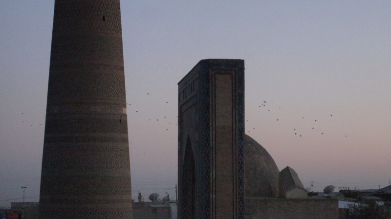 PA083900 Uzbequistan, Bukhara, Central Asia, silk road, ruta seda, Kalyan minaret, minarete de Kalyan
