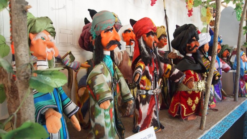 PA093902  Uzbequistan, Bukhara, Central Asia, silk road, ruta seda, marionetas, puppets