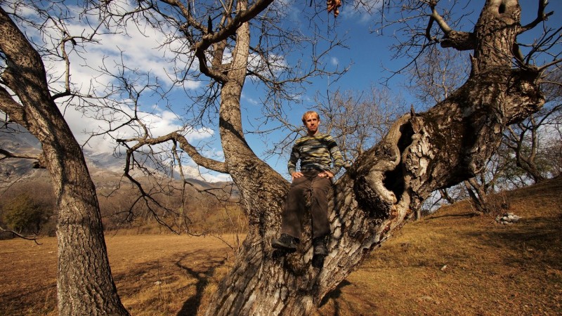 PA294723  Arslanbob, Kyrgyzstan, Kirgistán, walnut forest, bosque nogal