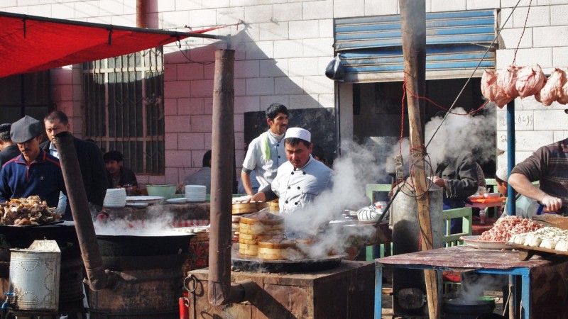 PB075020 Kashgar, Xinjiang, silk road, ruta seda, oasis, Uygur