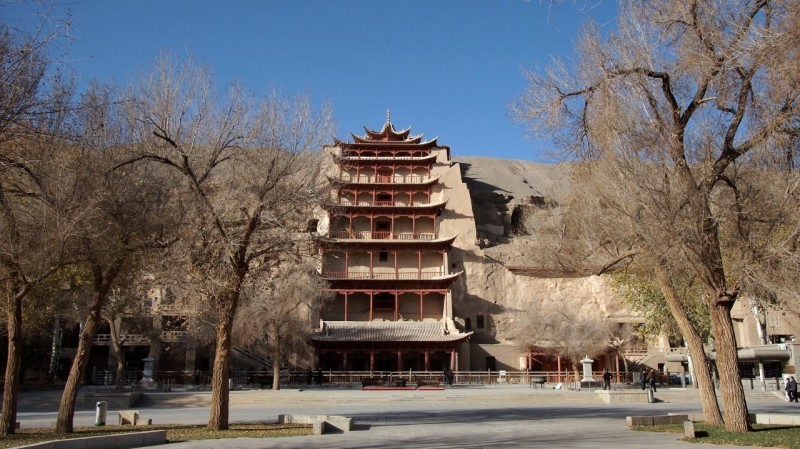 PB195974 China, Dunhuang, Mogao, caves, cuevas, silk road, silk route, ruta seda, cave 17