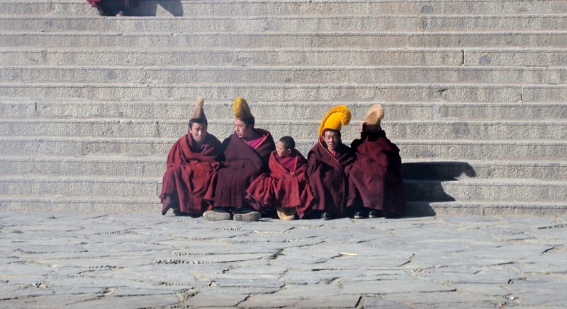 PB216019 Labrang, Xiahe, Buddish, monasterio, monastery, Tibet, China