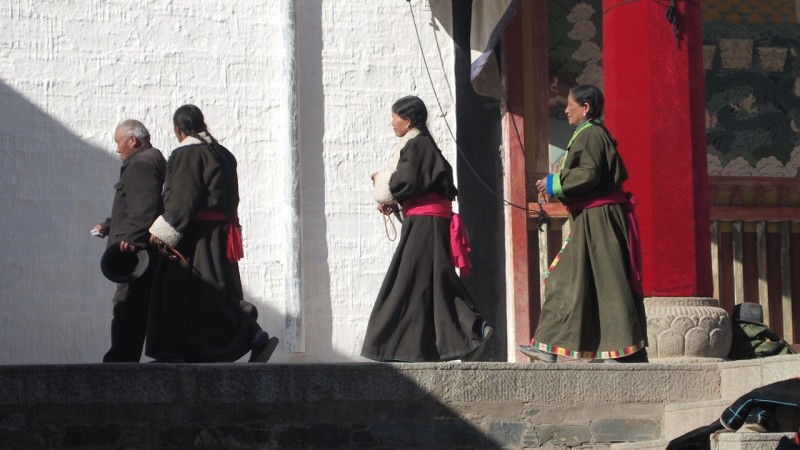 PB216051 Labrang, Xiahe, Buddish, monasterio, monastery, Tibet, China