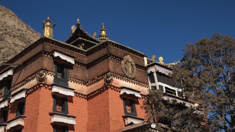 PB216081 Labrang, Xiahe, Buddish, monasterio, monastery, Tibet, China
