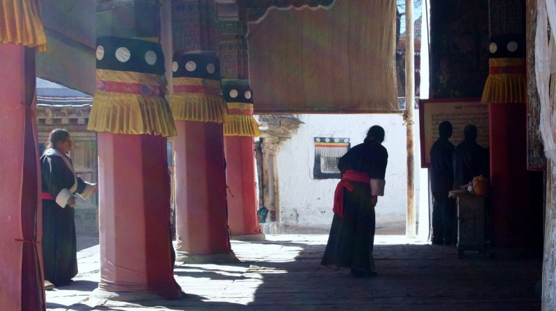 PB216110 Labrang, Xiahe, Buddish, monasterio, monastery, Tibet, China