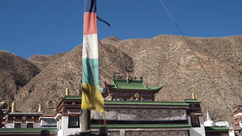 PB216154 Labrang, Xiahe, Buddish, monasterio, monastery, Tibet, ChinaLabrang, Xiahe, Buddish, monasterio, monastery, Tibet, China