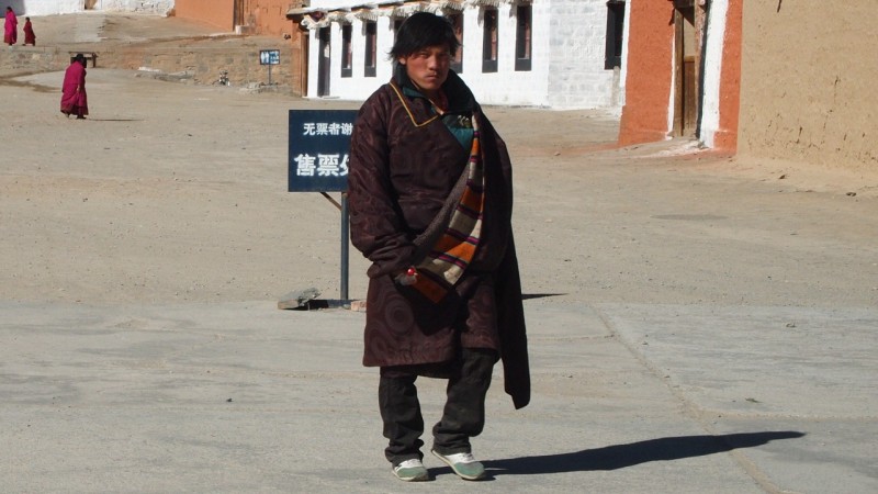 PB216164 Labrang, Xiahe, Buddish, monasterio, monastery, Tibet, China