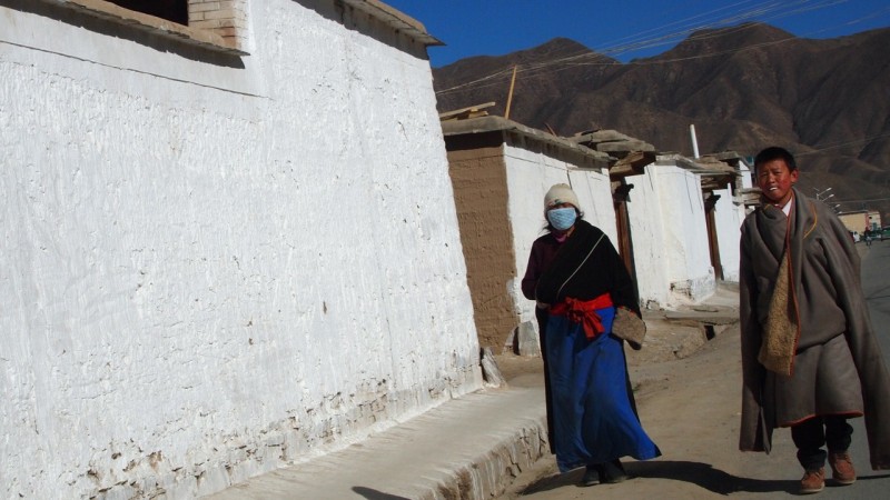 PB216168 Labrang, Xiahe, Buddish, monasterio, monastery, Tibet, China