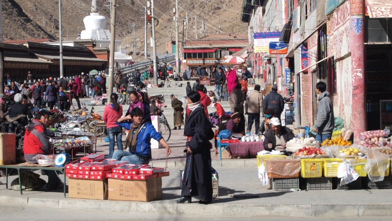 PB216194 Labrang, Xiahe, Buddish, monasterio, monastery, Tibet, China