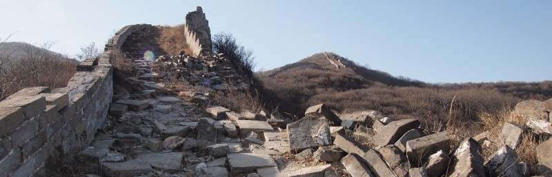 PB306715 China, gran muralla, great wall, Badaling